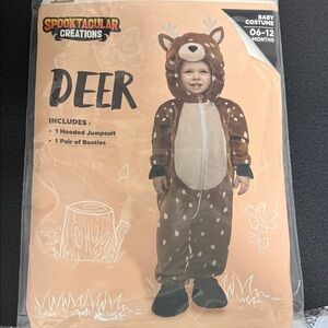 Spooktacular Creations Brown Deer Costume for Kids